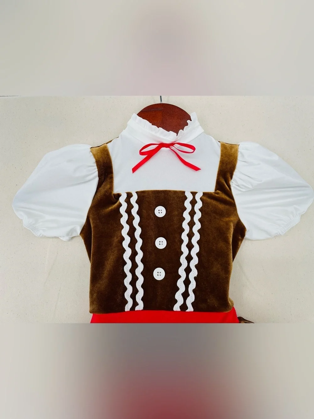 Weissman Showtime Gingerbread Girl dress